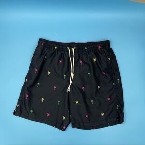 Old Navy Palm Tree Printed Swim Shorts